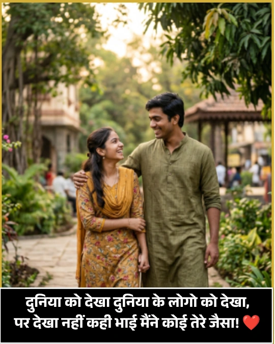 Heart Touching Status Bhai Ke Liye Shayari