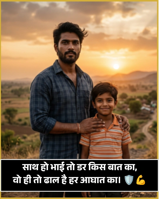 Status Bhai Ke Liye Shayari
