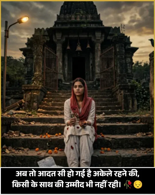 Alone Sad Shayari on Life Alone Sad Shayari on Life