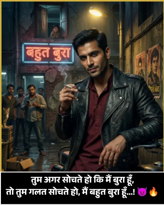 Attitude Shayari for Boys in Hindi Attitude Shayari for Boys in Hindi