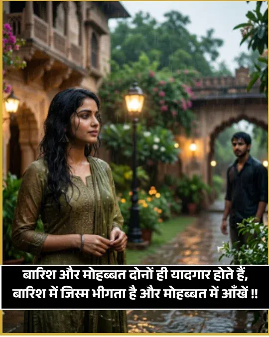 Barish Shayari Love Barish Shayari Love
