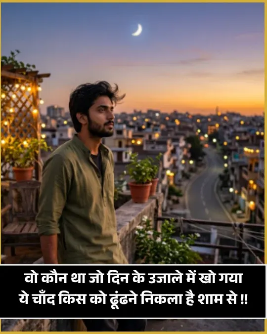 Chand Shayari Gulzar Image Chand Shayari Gulzar Image