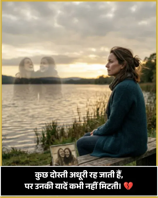 Emotional Broken Friendship Shayari
