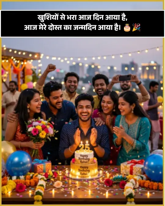 Friend Birthday Shayari