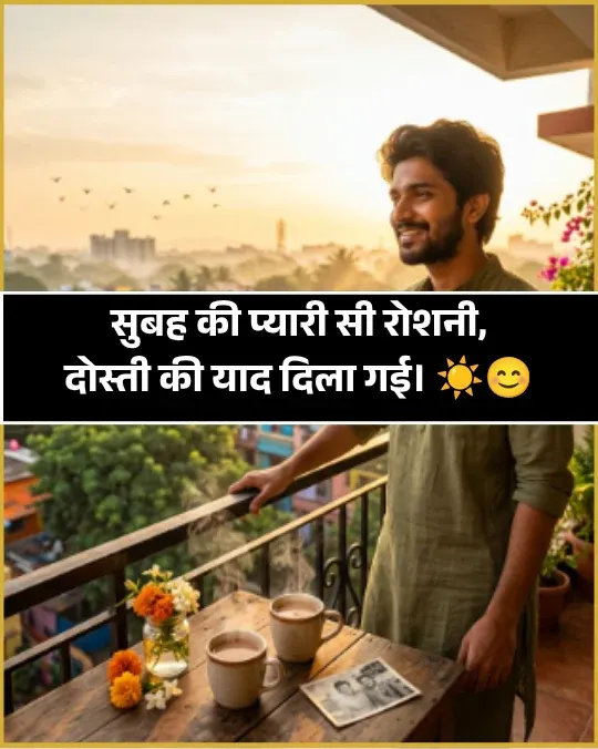 Friend Good Morning Shayari Friend Good Morning Shayari