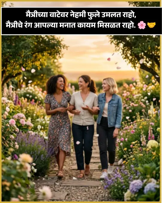 Friendship Shayari Image Marathi