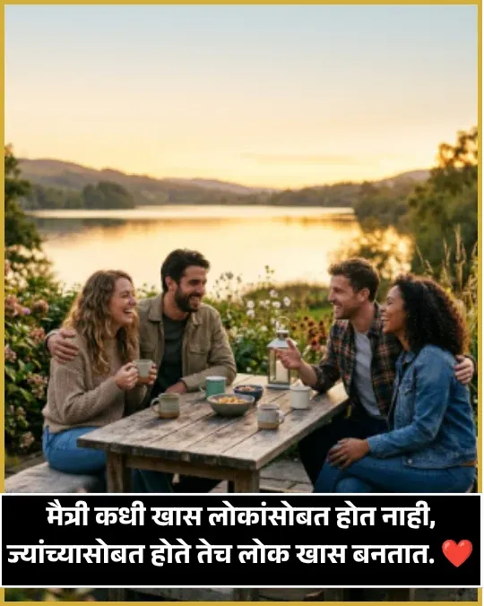 Friendship Shayari in Marathi
