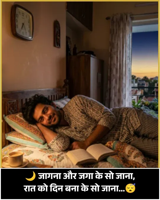 Funny Sleep Shayari Funny Sleep Shayari