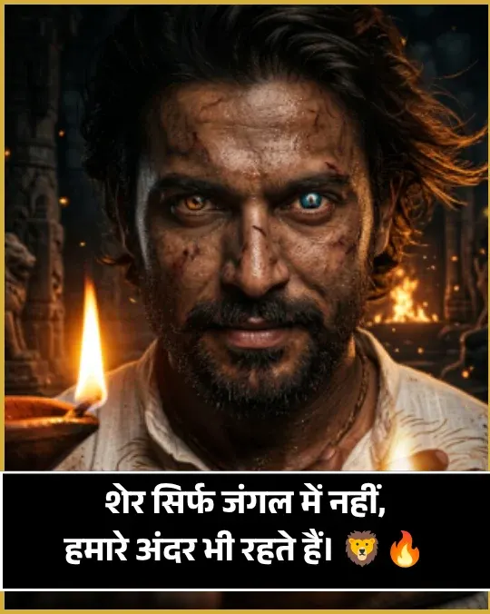 Gangster Shayari 2 Line Hindi