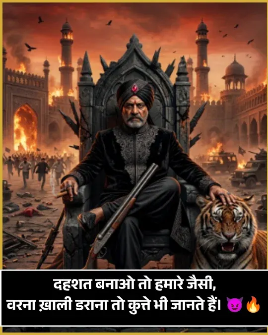 Gangster Shayari Hindi