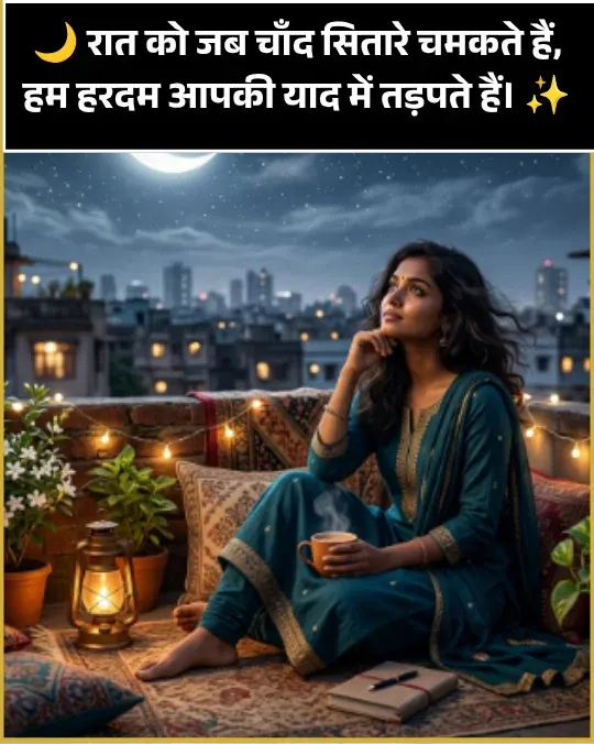 Good Night Shayari in Hindi 2 Line Good Night Shayari in Hindi 2 Line