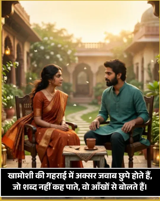 Khamoshi Shayari in Hindi Khamoshi Shayari in Hindi