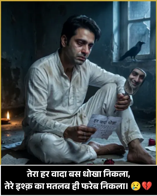 Love Dhoka Shayari