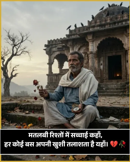 Matlabi Rishte Dhoka Shayari