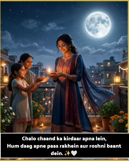 Moon Shayari in English Short Moon Shayari in English Short