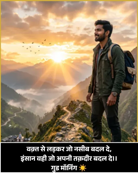 Motivational Good Morning Shayari Motivational Good Morning Shayari