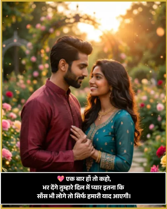 Propose Shayari Propose Shayari