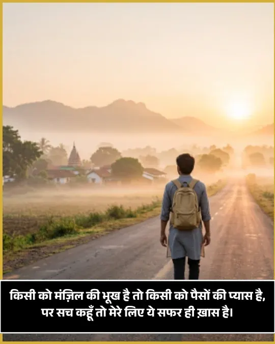 Road Trip Safar Shayari on Travel Road Trip Safar Shayari on Travel