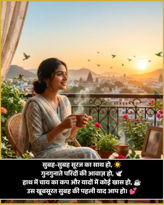 Romantic Good Morning Shayari Romantic Good Morning Shayari