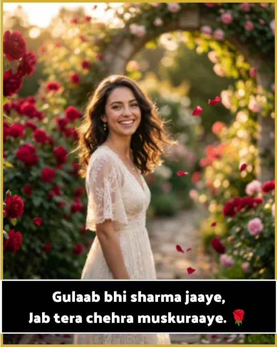 Rose Flower Shayari in English Rose Flower Shayari in English