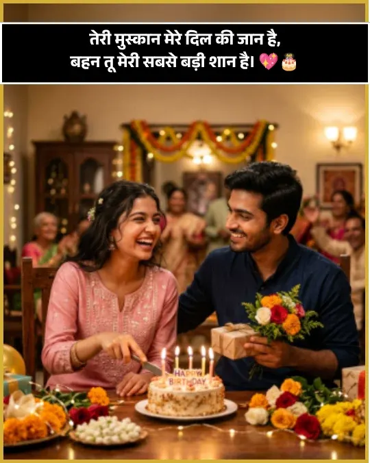 Sister Birthday Shayari