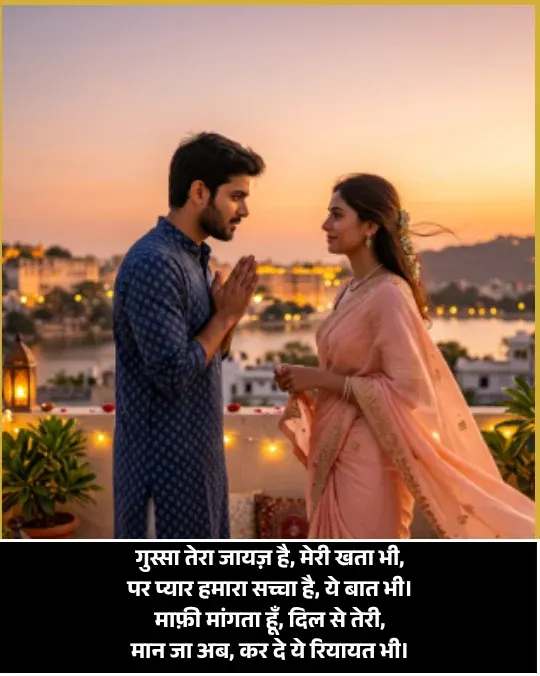 Sorry Shayari for Wife Sorry Shayari for Wife
