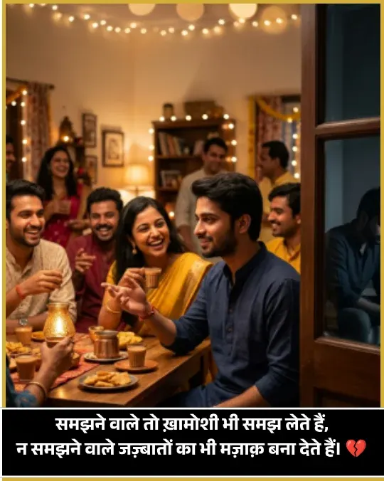 Two Line Deep Meaning Khamoshi Shayari Two Line Khamoshi Shayari