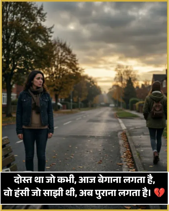 Sad Friendship Shayari